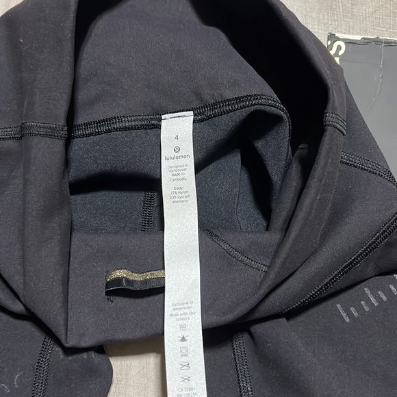 🍋Lululemon Wunder Train High-Rise Crop 21”, *Special Edition, NWT - Picture 6 of 12